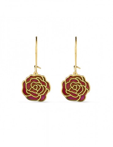 Boucles d'Oreilles Roses...