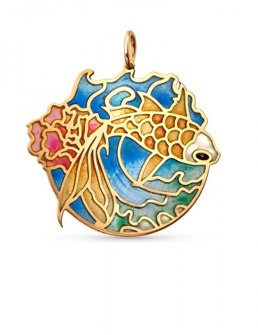 Carpe Koï Pendentif