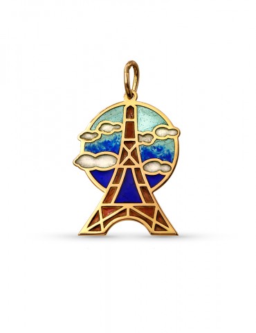 Paris or jaune Pendentif