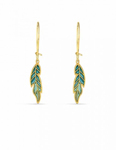 Boucles d'Oreilles Plumes...