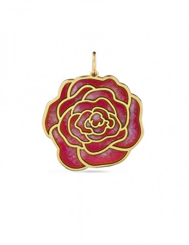 Rose des Neiges GM Pendentif