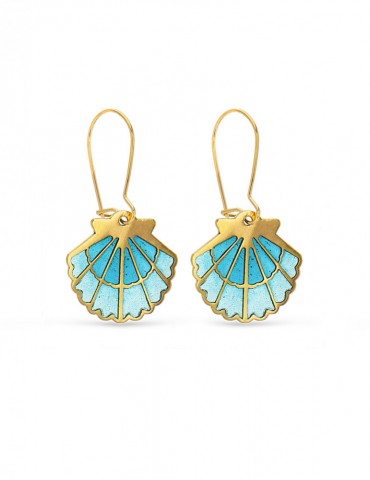 Boucles d'Oreilles Coquille...